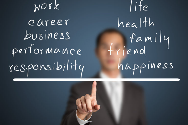 Balancing your business work life balance. Business tools.